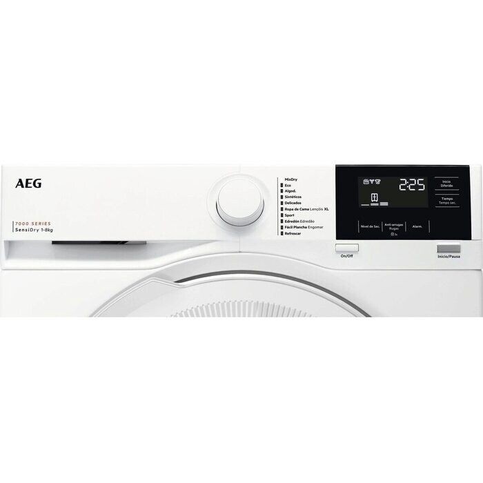 AEG SECADORA TR718EAOB 8KG/BOMBA CALOR CLASE D (A++) - Imagen 2