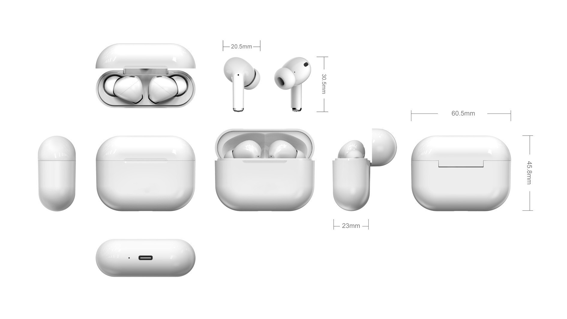 DAEWOO AURICULAR DW-2002 TWS BLUETOOTH BLANCO - Imagen 2