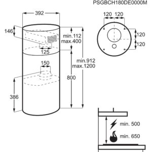 electrolux-campana-isla-lfi514x-40cm-inox-620m3-h-clase-a