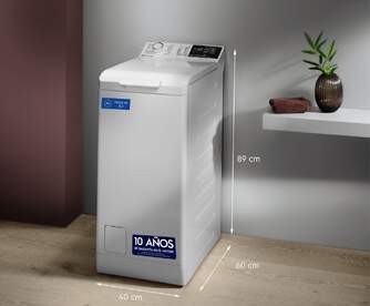 Electrolux Lavadora EN6T4722NF Carga Superior 7kg 1200rpm SensiCare Clase A - Imagen 2