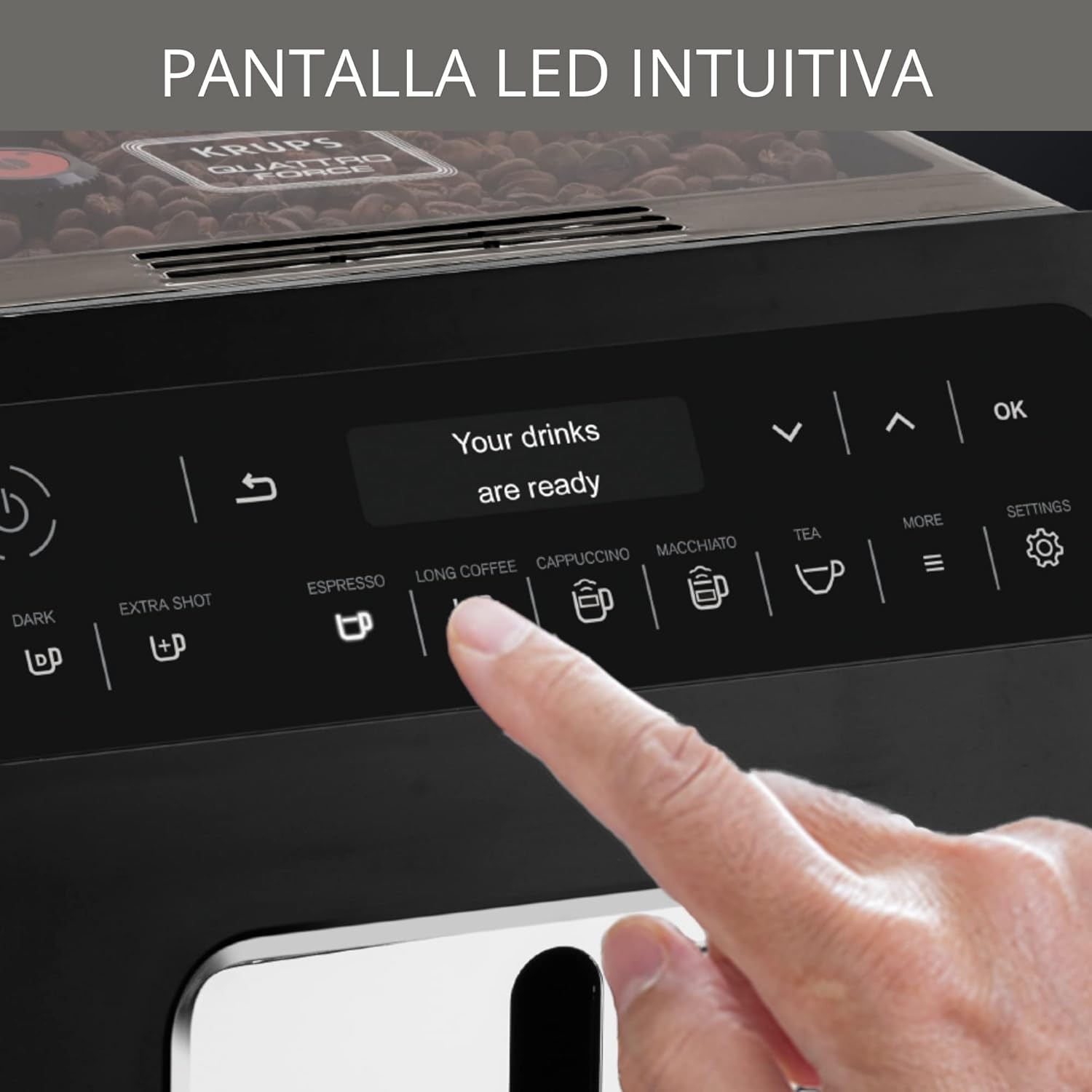 KRUPS CAFETERA EA890810 SUPERAUTOMATICA DIGITAL - Imagen 8