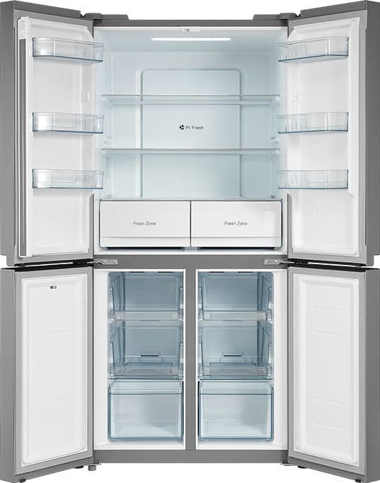 Midea Frigorífico Americano 4 Puertas MF627A2 1’77m Inox NoFrost 492L Clase A++ - Imagen 2