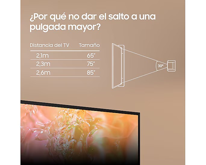 SAMSUNG LED 43' TU43DU7105 CRYSTAL UHD SMART TV BT - Imagen 2